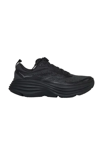 Hoka Bondi 8 Ts Caged Black Road Running Shoe