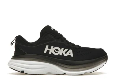 Pre-owned Hoka Bondi 8 (women's) Sneakers In Black/white In Multi