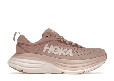 Pre-owned Hoka Bondi 8 (women's) Sneakers In Pale Mauve/peach Whip In Multi
