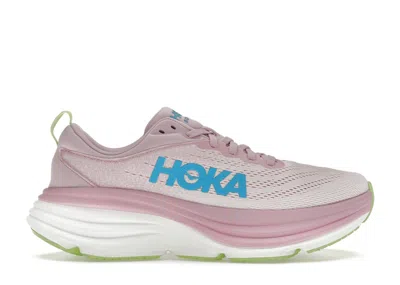 Pre-owned Hoka Bondi 8 (women's) Sneakers In Pink Twilight/waterpark