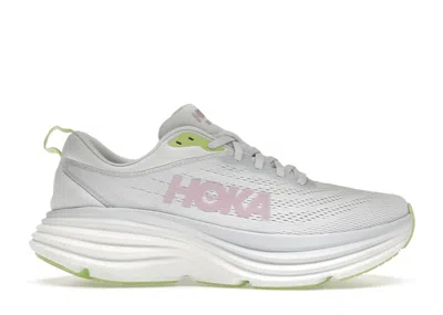 Pre-owned Hoka Bondi 8 (women's) Sneakers In Sea Ice Pink/twilight