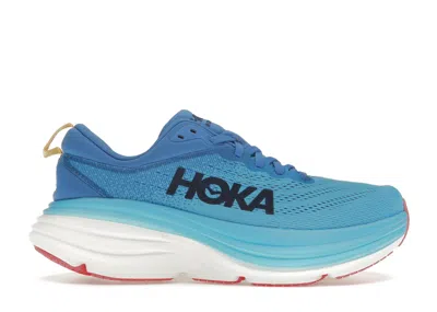 Pre-owned Hoka Bondi 8 (women's) Sneakers In Virtual Blue/swim Day