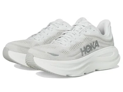 Hoka Womens  Bondi 9 In Stardust/silver