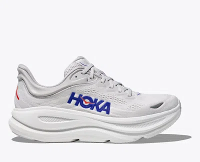 Hoka Mens  Bondi 9 In Cosmic Grey/ultramarine
