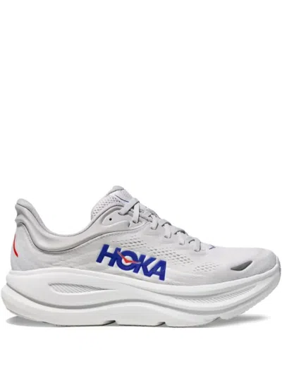 Hoka Mens  Bondi 9 In Cosmic Grey/ultramarine