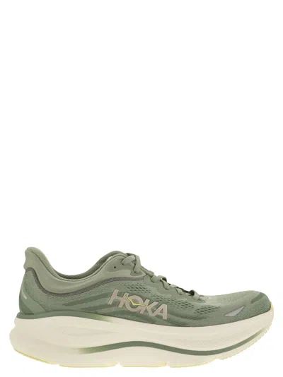 Hoka Bondi 9 Sneakers In Green