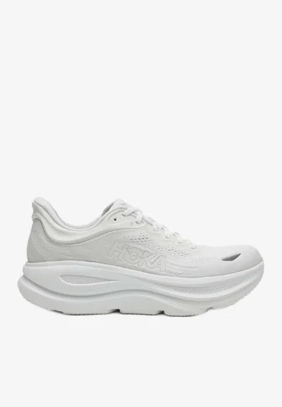Hoka Bondi 9 Low-top Sneakers In White