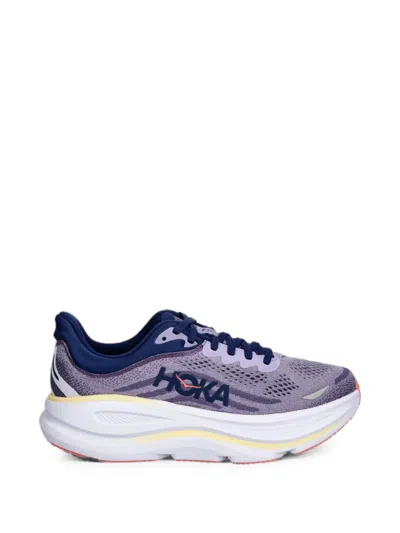 Hoka Bondi 9 Mesh Sneakers In Purple