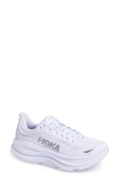 Hoka Bondi 9 Running Shoe In White