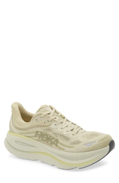 Hoka Bondi 9 Running Shoe In Green