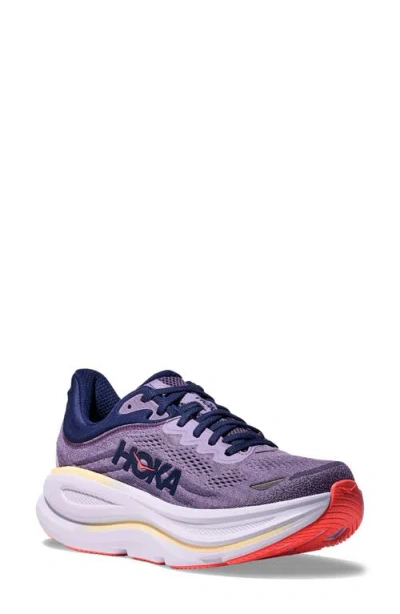 Hoka Bondi 9 Running Shoe In Purple