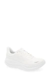 Hoka Bondi 9 Running Shoe In White/white