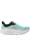 Hoka Womens Blue Spark F Bondi 9 Mesh-knit Trainers