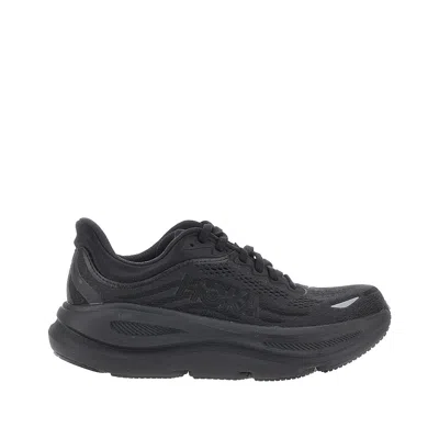 Hoka Womens  Bondi 9 In Black/black