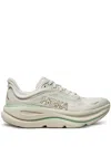 Hoka W Bondi 9 Woman Sneakers Light Green Size 8 Textile Fibers In White
