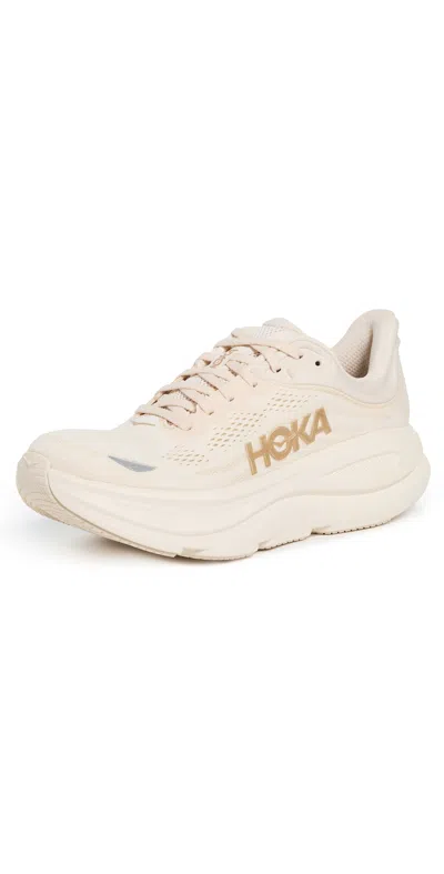 Hoka Bondi 9 Sneakers Vanilla/birch In Brown