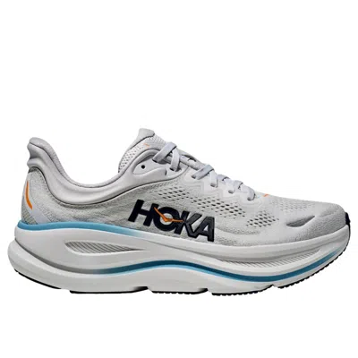 Hoka Mens  Bondi 9 In Stardust/cosmic Grey/blue