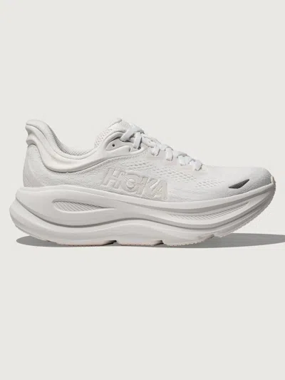 Hoka Bondi 9 In White,white