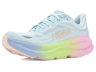 Hoka Bondi 9 Women's Shoes Glimmering Blue/overcast: 4 B - Medium