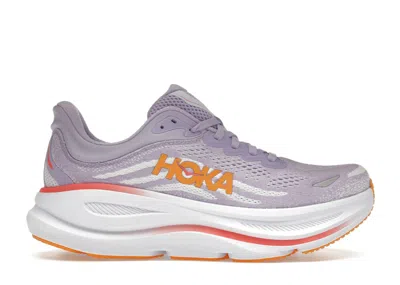 Pre-owned Hoka Bondi 9 (women's) Sneakers In Aster Flower/starlight Glow