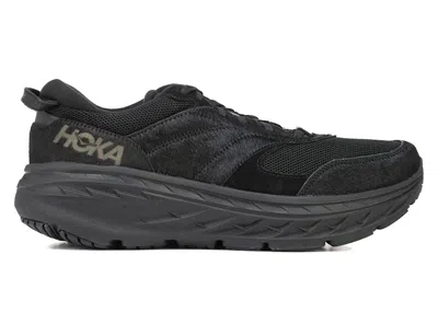Pre-owned Hoka Bondi L Engineered Garments Sneakers In Black Cow Hair