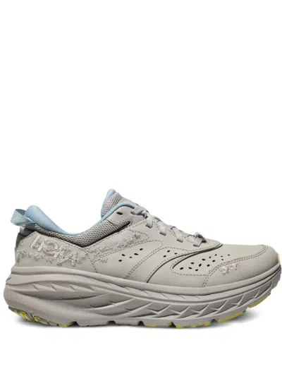 Hoka Bondi L Sneakers In 灰色