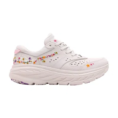 Pre-owned Hoka Bondi L 'vibrant Bloom Pack - Nimbus Cloud' | Cream | Men's Size 11