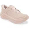Hoka Bondi Sr Water Resistant Running Shoe In Peach Whip/peach Whip