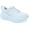 Hoka Bondi Sr Wide Water Resistant Running Shoe In Blue