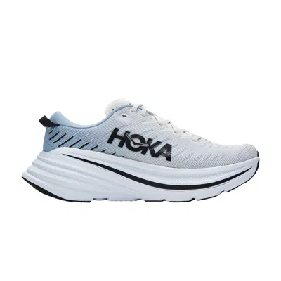 Pre-owned Hoka Bondi X 'blue Fog' In White