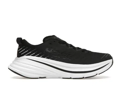 Pre-owned Hoka Bondi X (women's) Sneakers In Black/white In Multi