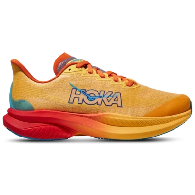 Hoka Kids' Boys  Mach 6 In Squash/poppy