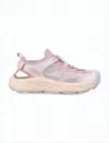 Hoka Breathable Merino Wool And Mesh Sneakers In White