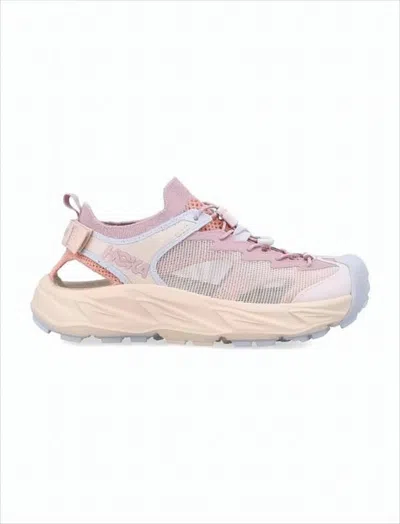 Hoka Breathable Merino Wool And Mesh Sneakers In White