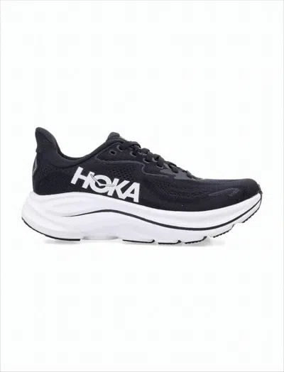 Hoka One One Textile Black Sneakers
