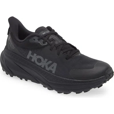 Hoka Challenger 7 Running Shoe In Black/black