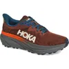 Hoka Challenger 7 Running Shoe In Mineral Brown/asteroid