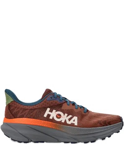 Hoka Challenger 7 Sneakers In Brown