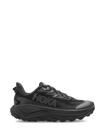 Hoka Challenger 8 Gtx Lace-up Sneakers In Black