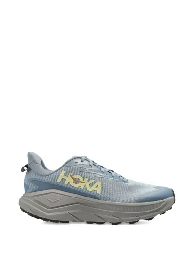 Hoka Challenger 8 Gtx Lace-up Sneakers In Blue