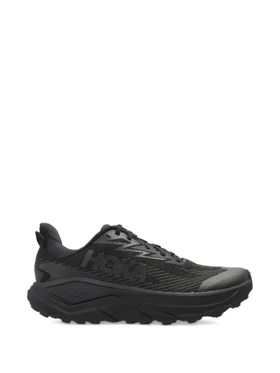 Hoka Challenger 8 Gore-tex Trail Running Shoes In Black