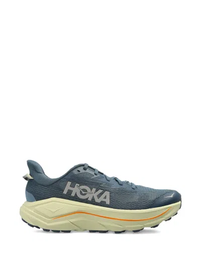 Hoka Challenger 8 Lace-up Sneakers In Blue