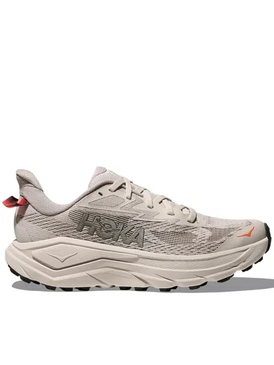 Hoka Challenger 8 Logo-detail Sneakers In Gray