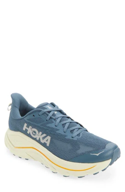 Hoka Challenger 8 Trail Running Shoe In Blue