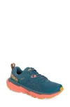 Hoka Challenger Atr 6 Trail Running Shoe In Blue Coral/camellia