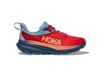 Pre-owned Hoka Challenger Atr 7 Goretex (women's) Sneakers In Cerise/real Teal