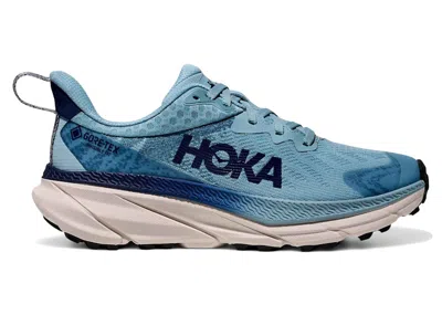 Pre-owned Hoka Challenger Atr 7 Goretex (women's) Sneakers In Raindrop/grout