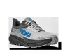 Hoka Challenger 7 Rubber-trimmed Mesh Trail Running Sneakers In Gray