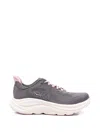 Hoka Clifton 10 Rubber-trimmed Jacquard-mesh Sneakers In Purple