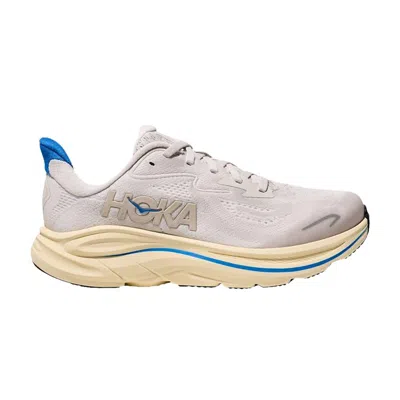 Pre-owned Hoka Clifton 10 Big Kids 'stucco Virtual Blue' | Cream | Kid's Size 5